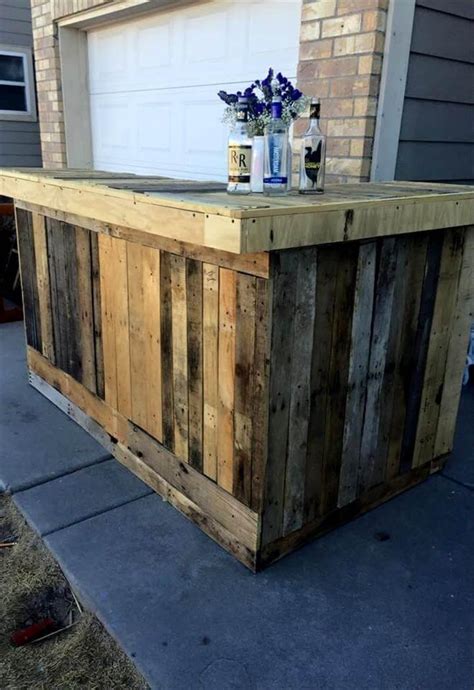 50 Best Loved Pallet Bar Ideas And Projects Page 3 Of 5 Easy Pallet