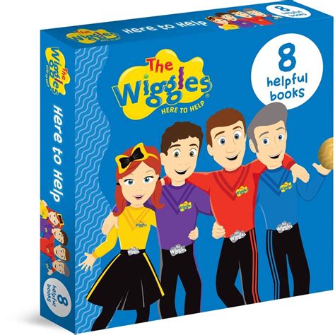 The Wiggles Here To Help 8 Book Box Set Au