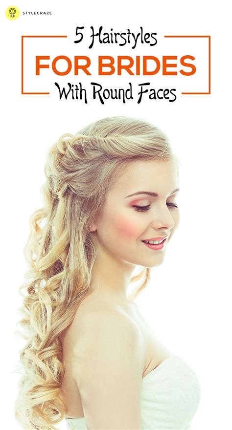 20 Best Hairstyles For Brides With Round Faces Wedding Hairstyles For