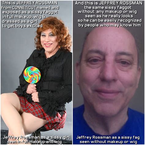 This Is Jeffrey Rossman He Lives In Connecticut And He Is Being