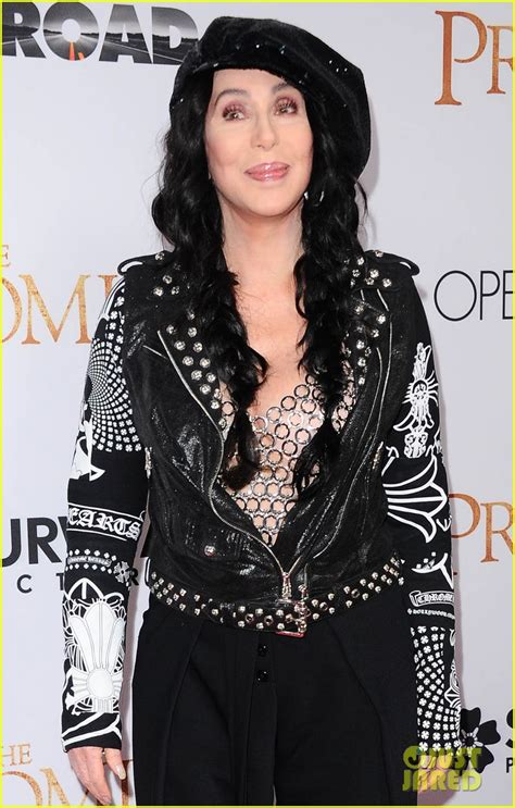 Kim Kourtney Kardashian Join Cher At The Promise Premiere In L A
