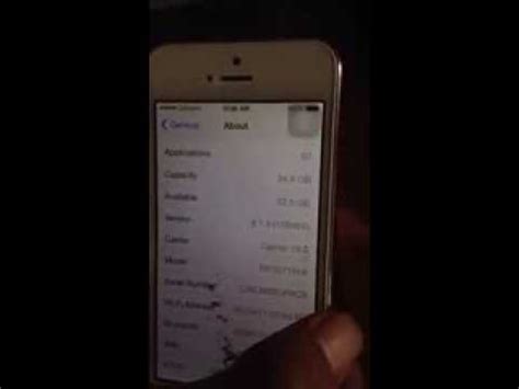Determine the date of production for your iphone. how to check iphone 5s original - YouTube