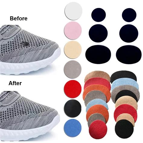 Sneaker Hole Repair Up Patches Wear Prevention Insert Quick Patches Rubber Shoe Repair Kit Self