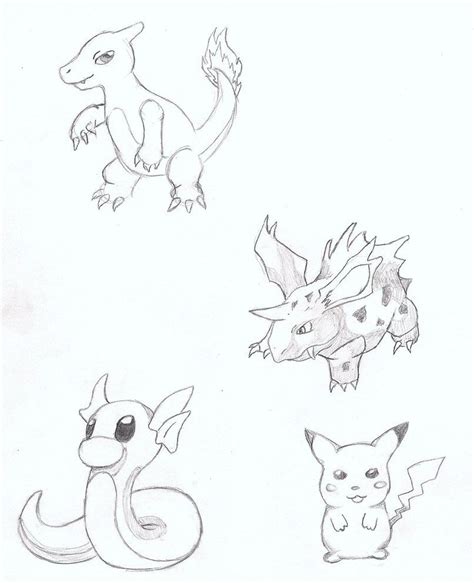 Pokemon Sketch Pokemon Sketches