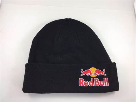 Rare Team Red Bull Athlete Only Beanie Hat Ski Hat Mx Bike Mountain Mtb