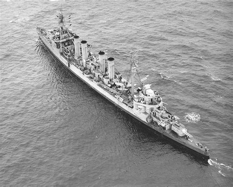 Photo Uss Marblehead Off New York New York United States 14 Oct