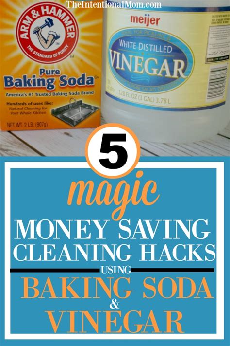 Magic And Money Saving Cleaning Hacks With Baking Soda And Vinegar Baking