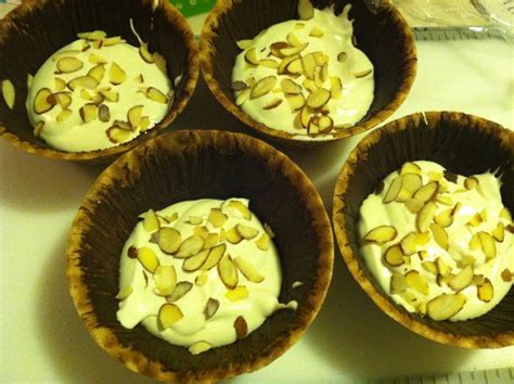 You just can't help but think of all sorts of excuses to wear it… layer the parfait: Double Chocolate Mousse Cups - another great Pampered Chef ...