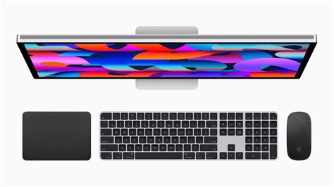 Apples New Two Toned Magic Keyboard With Touch Id Trackpad And Mouse