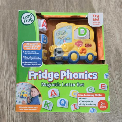 Leapfrog Fridge Phonics Magnetic Letter Set Hobbies And Toys Toys