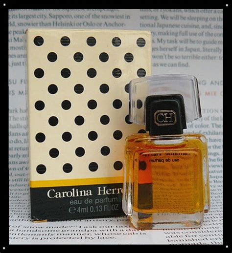Vintage Carolina Herrera Perfume In Box By Lovelyoldstuff On Etsy