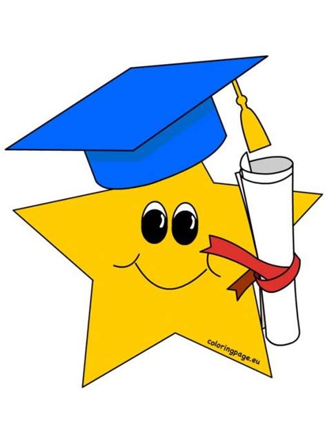 Yellow Star With Graduation Hat In 2023 Graduation Hat Diy Crafts