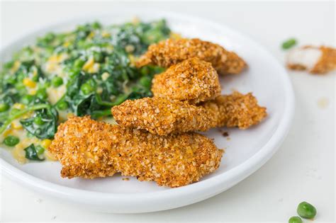 Start by putting a trimmed chicken breast into a plastic baggie. Panko-Crusted Oven-'Fried' Chicken | Cook Smarts