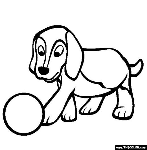 Beagle Coloring Page Free Beagle Online Coloring Puppy Coloring