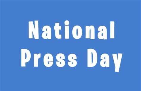 National Press Day A Look Back In Time Newsblaze India