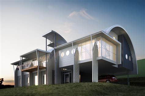 Hangar House Devereux Creek Bold Architecture Interior Design