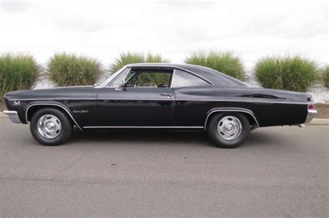 1966 Chevrolet Impala Ss 396325 Hp 4speed Tuxedo Black