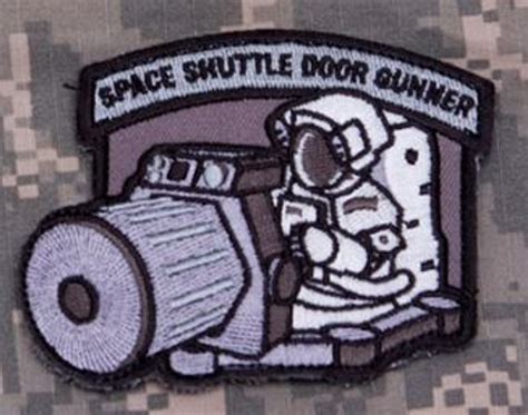 Mil Spec Monkey Patch Shuttle Door Gunner Hero Outdoors