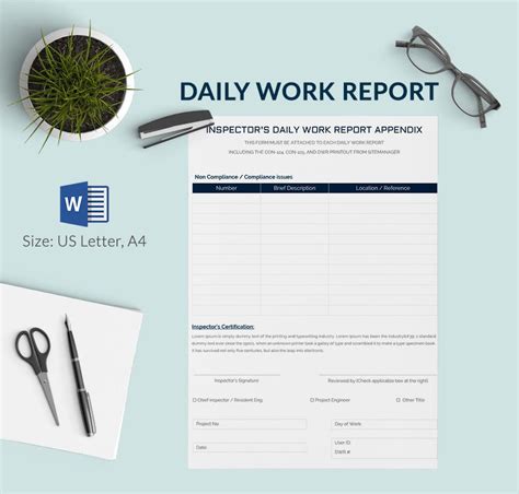 Daily Report Template 25 Free Word Excel Pdf Documents Download Free And Premium Templates