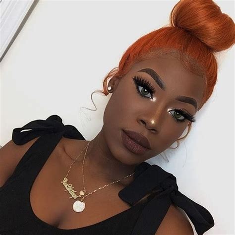Sweet Orange Lace Front Wigs For Women Synthetic Wig Long Wavy In 2020