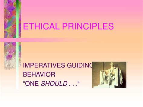 Ppt Ethical Principles Powerpoint Presentation Free Download Id892672