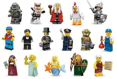 New Lego 71000 Complete Set Of 16 Minifigure S Series 9 Toys