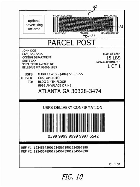 Ups shipping label template | printable label templates. Blank Shipping Label Template ~ Addictionary