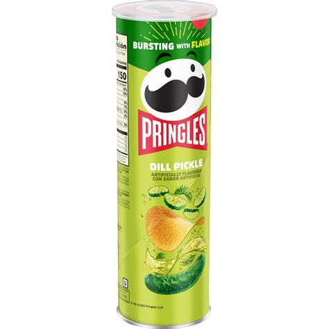 Pringles Screamin Dill Pickle Crisps Smartlabel