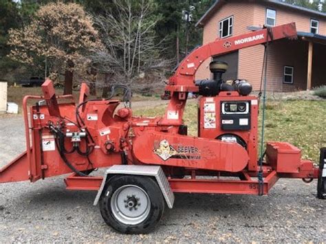 We guarantee that this chipper/shredder conforms to applicable north american. 2013 Morbark Beaver M14R Chipper demo - YouTube