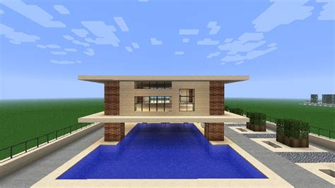 How to build a modern house in minecraft simple easy. Simple Modern House Minecraft Project