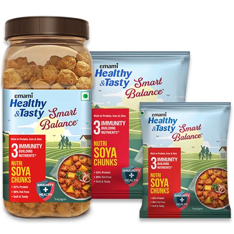 Nutri Soya Chunks Emami Healthy And Tasty Foods