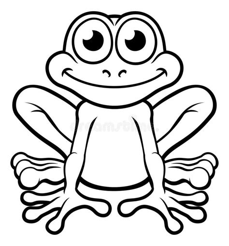 Frog Cartoon Character Stock Vector Illustration Of Clip 95185715