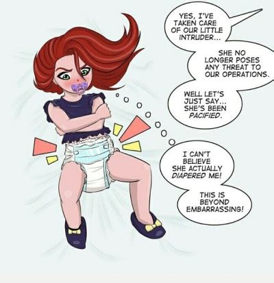 Abdl Related Comics On Tumblr Baby Black Widow