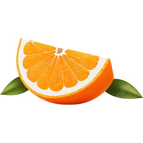 Orange Fruit Slices Illustration Element Orange Png Transparent