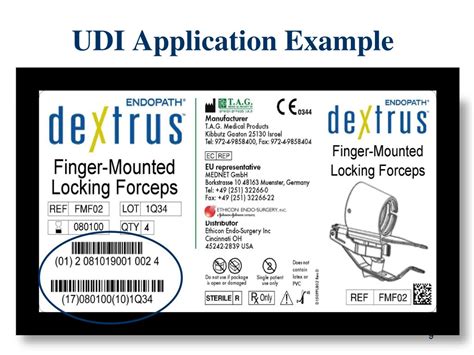 Ppt Unique Device Identification Udi Enabling The Transformation