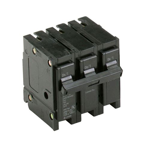 Eaton 40 Amp 3 In Triple Pole Type Br Circuit Breaker Br340 The Home