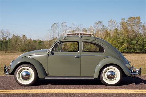 1957 Volkswagen Beetle Side Profile 214297