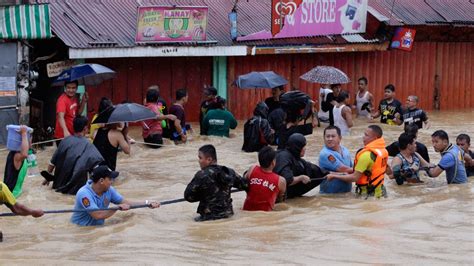 Deadly Flooding Causes Chaos In Philippines Thousands Evacuated Ctv News