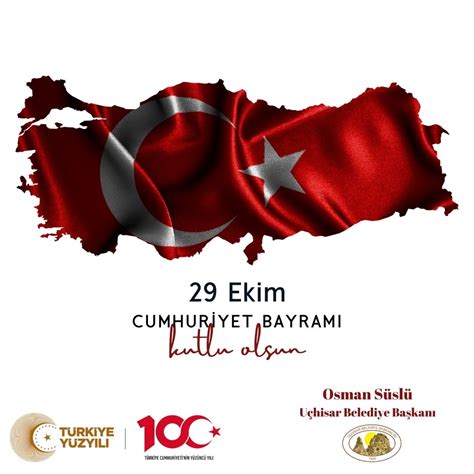 Belediye başkanimiz osman süslüden cumhuriyetin 100 yili mesaji
