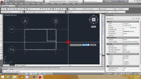 Autocad Autolisp Create Column Grid By Dok Aga Youtube