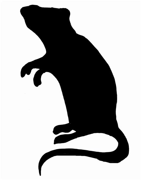 Free Rat Silhouette Download Free Rat Silhouette Png Images Free