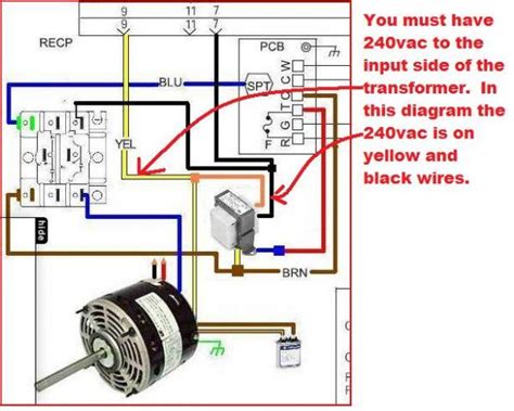 A wiring diagram is an easy visual depiction of the physical connections as well as physical format of an electrical system or circuit. Hvac Blower Motor Rescue 120v 1/2 Hp Wiring Diagram