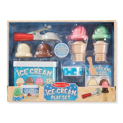 Melissa And Doug Scoop And Serve Ice Cream Set Ice Cream Set Playset