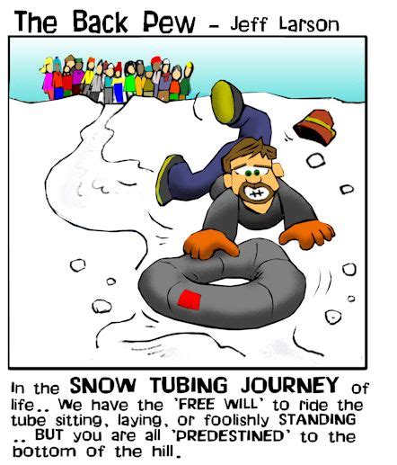 Snow Tubing The Back Pew