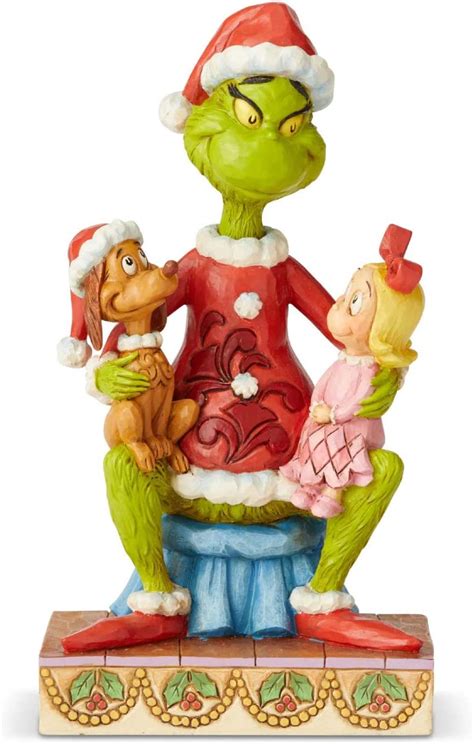 Grinch Stole Christmas Grinch And Max Salt And Pepper Figure Figurine Statue Collectibles And Art