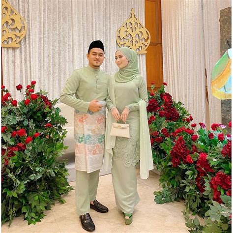 Hijabistahub Bride Series Zahra Kurung Baju Kurung Baju Nikah Baju Tunang Shopee Malaysia