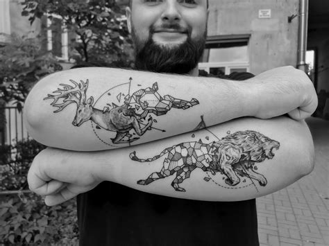 Based On Kerby Rosanes Artwork Tattoos Geometric Tattoo Flower Tattoo