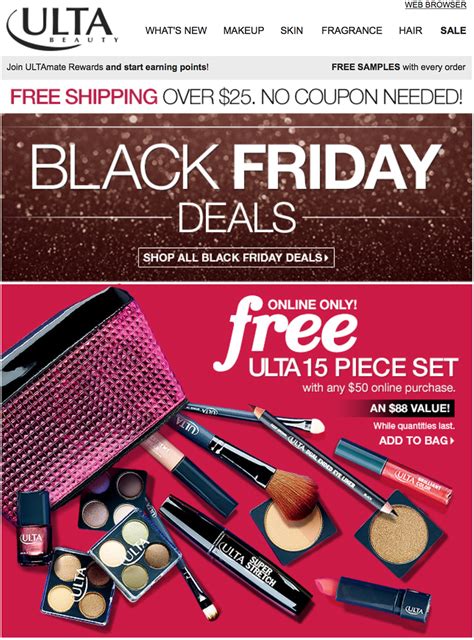 What Paper Does The Black Friday Ads Come In - ULTA Beauty Black Friday 2021 Sale - What to Expect - Blacker Friday