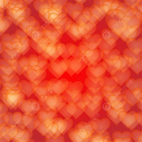 Heart Bokeh Red Background Heart Bokeh Red Background Image And