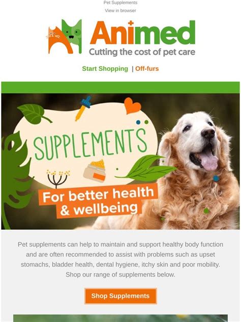 Animed Direct Uk Supporting Your Pets Health 🩹 Milled